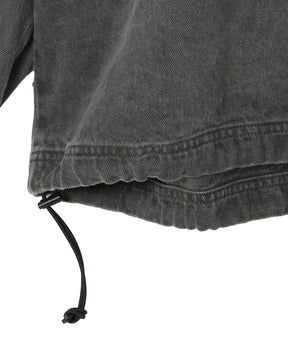 MOLE HOODED LS SHIRT PIGMENT DYE