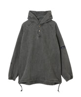 MOLE HOODED LS SHIRT PIGMENT DYE