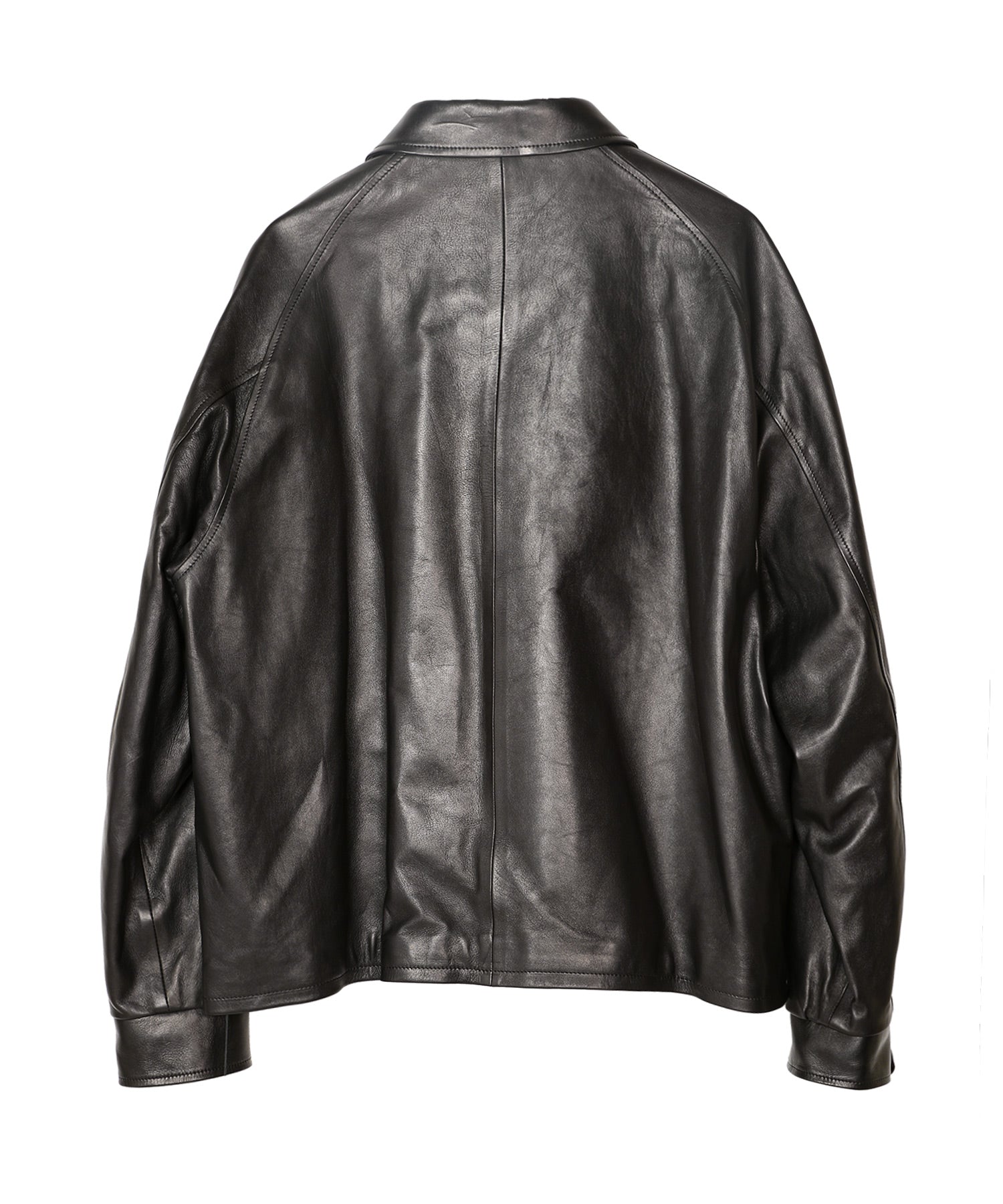 Leather Coach Jacket - A.PRESSE (アプレッセ) - outer (アウター