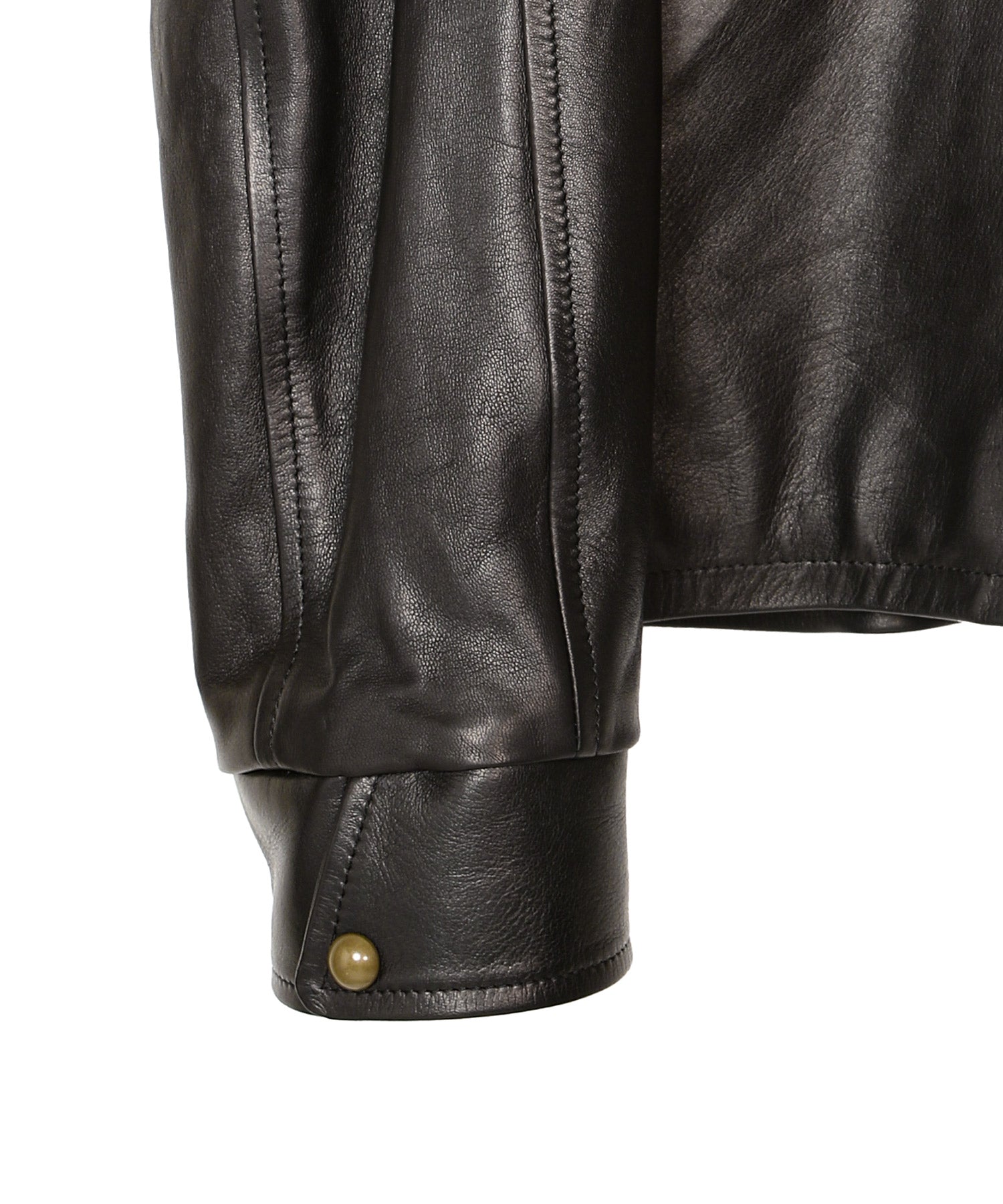 Leather Coach Jacket - A.PRESSE (アプレッセ) - outer (アウター
