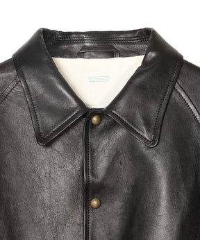 Leather Coach Jacket