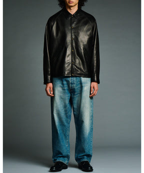 Leather Coach Jacket