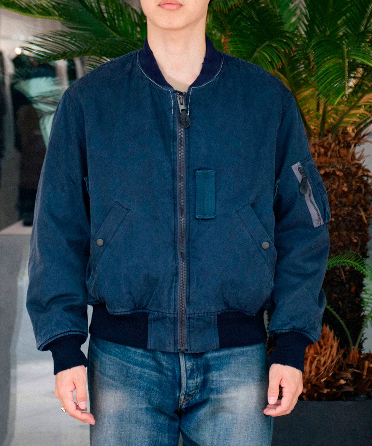 Vintage Silk B-15C Flight Jacket