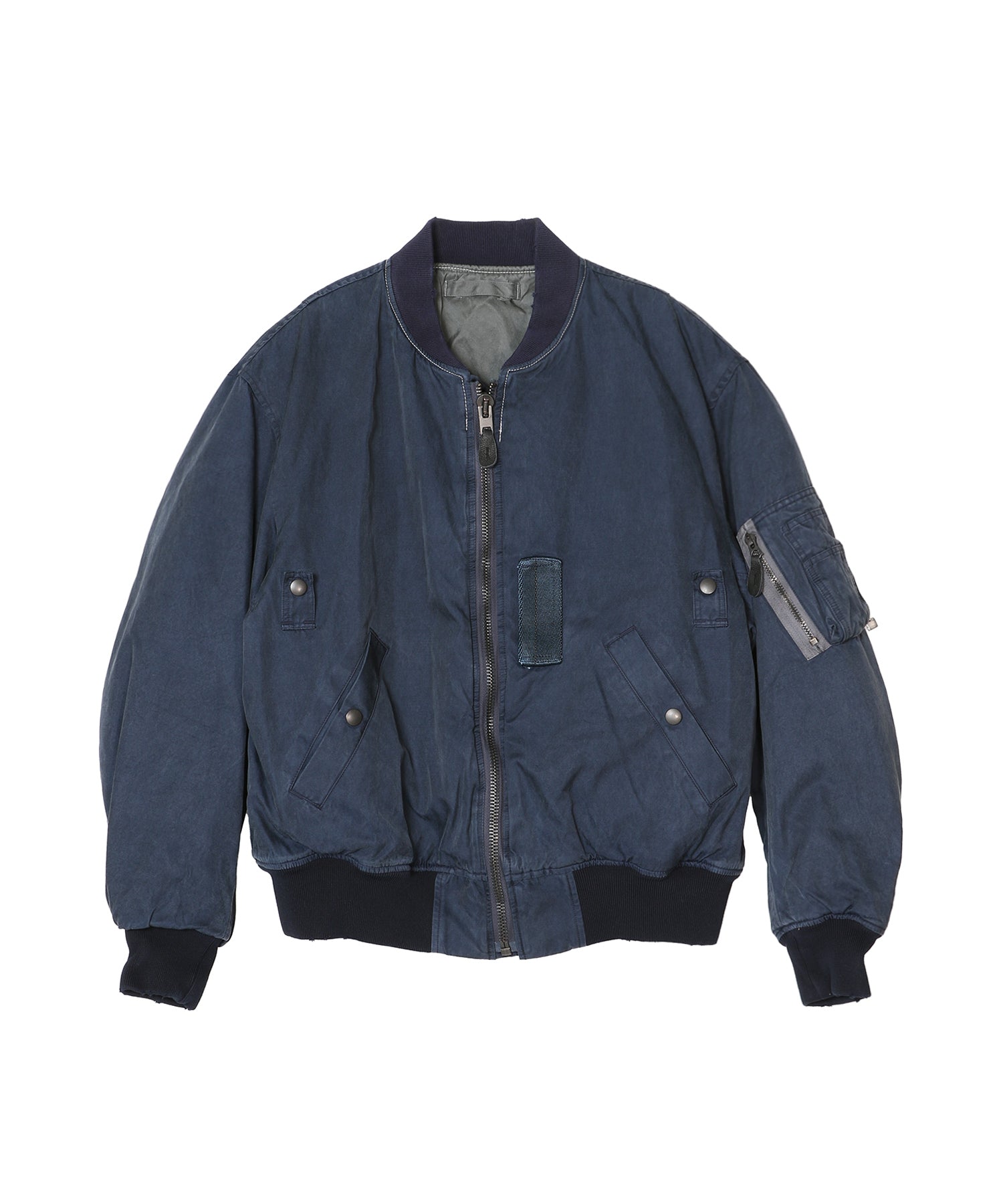 Vintage Silk B-15C Flight Jacket - A.PRESSE (アプレッセ) - outer