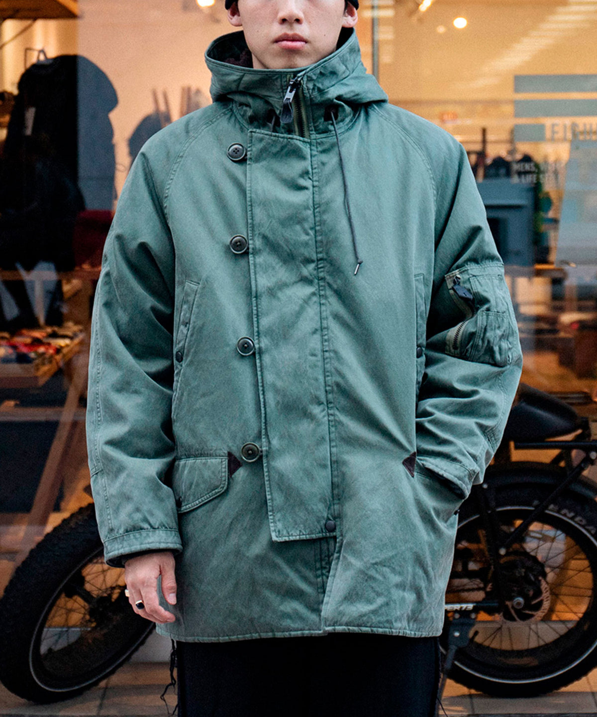 Vintage Silk Custom N-3B Flight Jacket