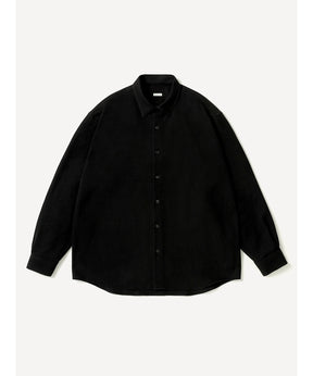 Wool Regular Collar Shirt