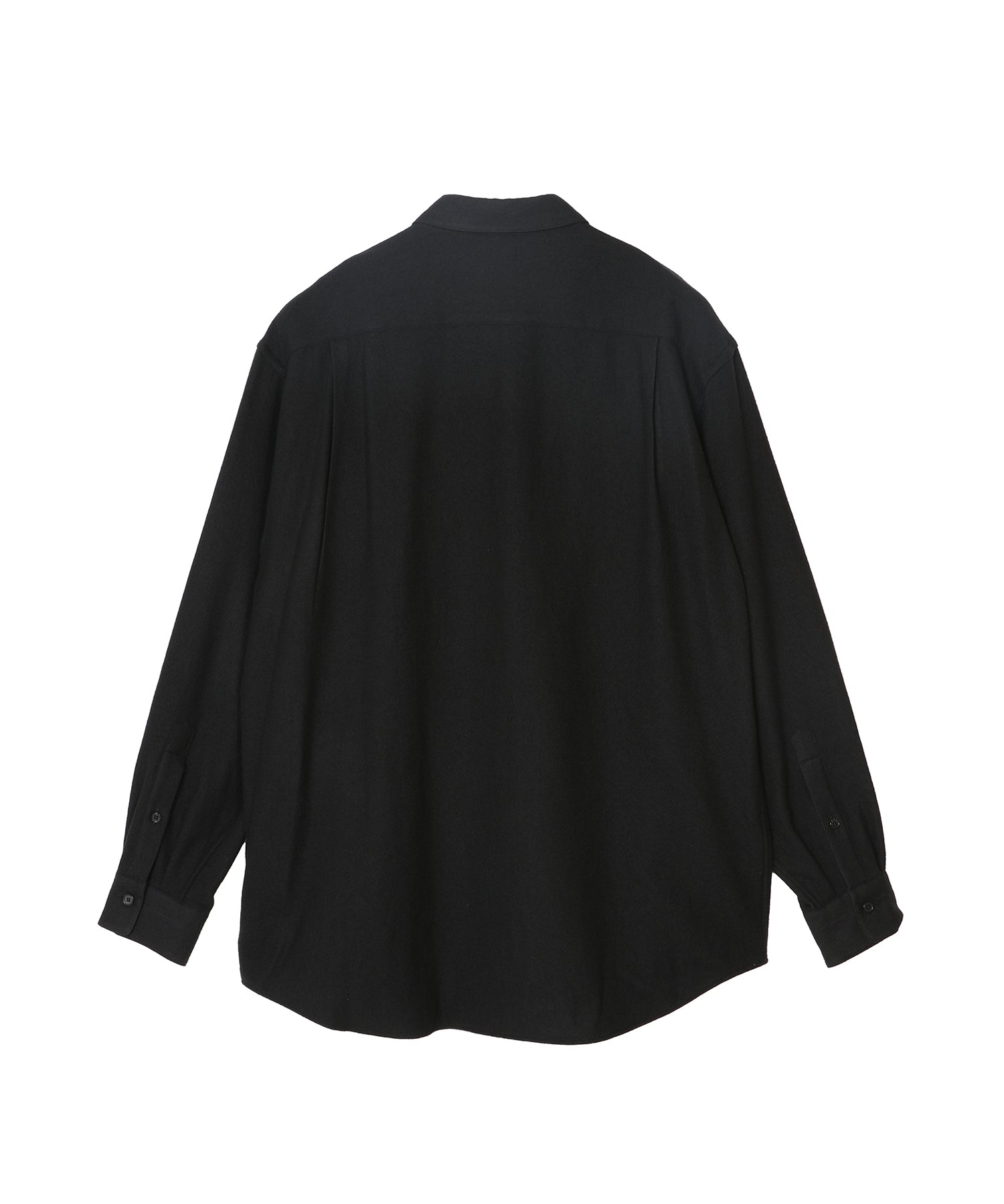 Wool Regular Collar Shirt