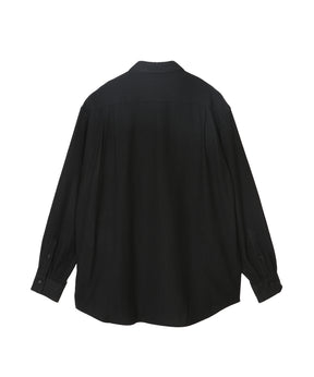 Wool Regular Collar Shirt