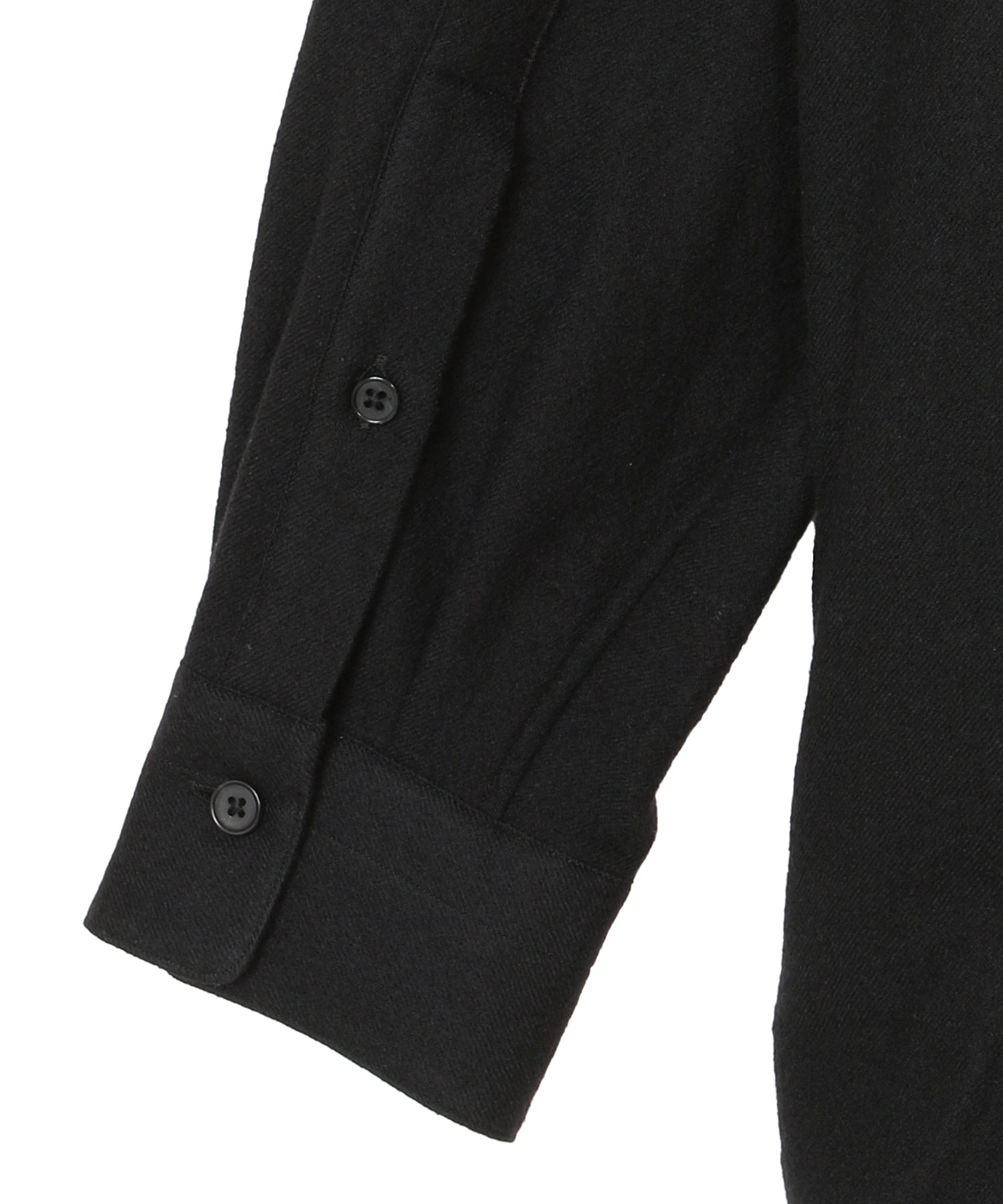 Wool Regular Collar Shirt