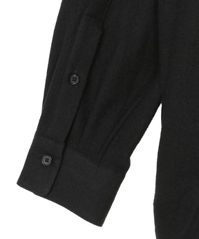 Wool Regular Collar Shirt