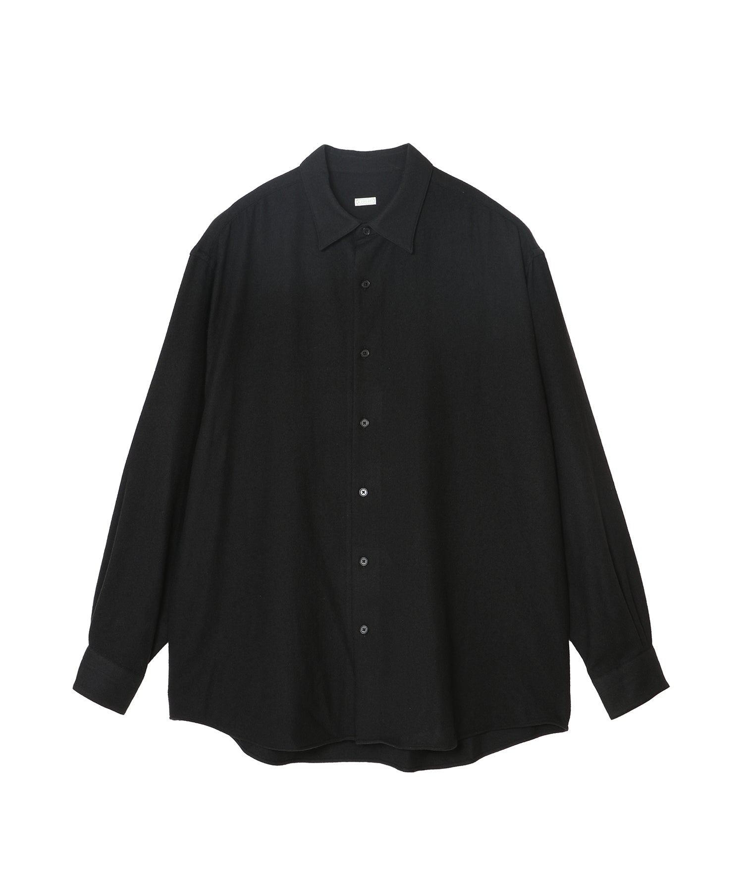 Wool Regular Collar Shirt
