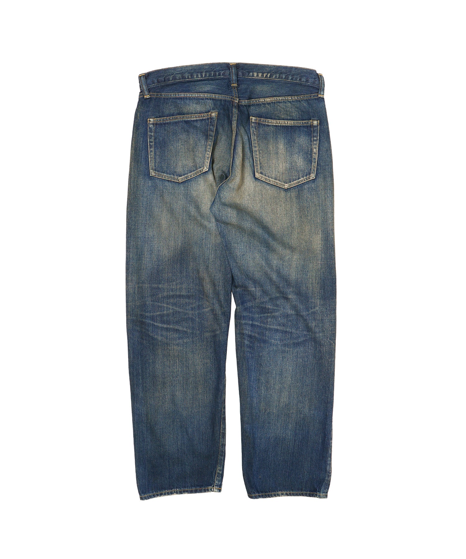 Vintage Washed Straight Denim Pants - A.PRESSE (アプレッセ 