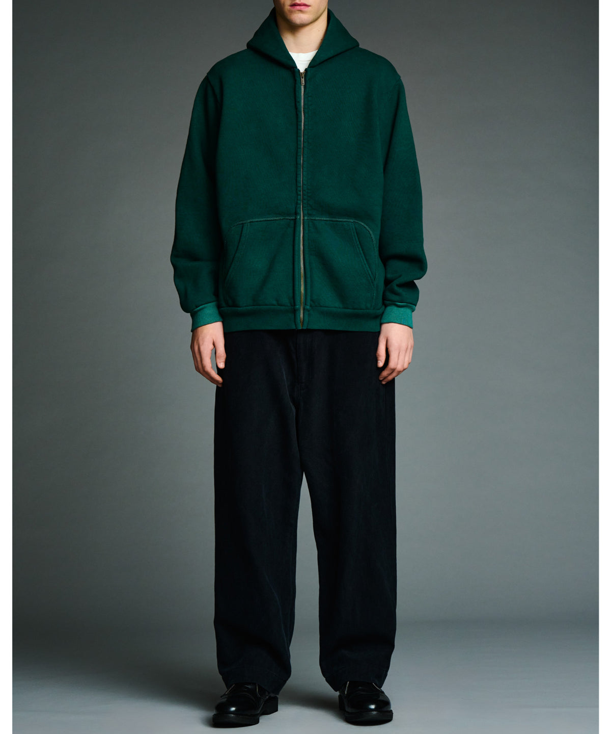 Vintage Zip Sweat Hoodie