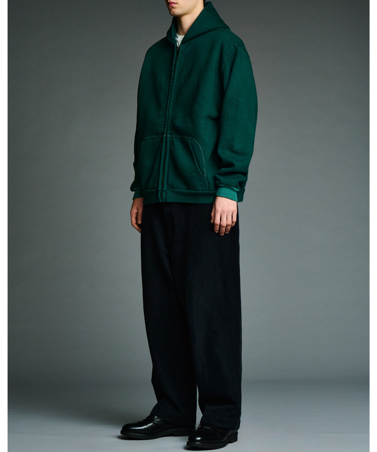 Vintage Zip Sweat Hoodie