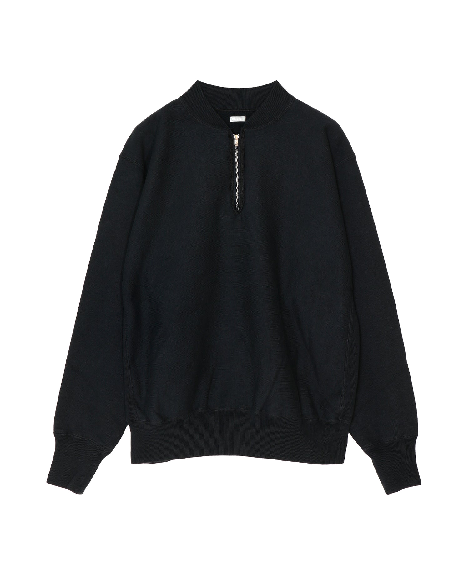 Vintage Half Zip Rib Collar Sweatshirts - A.PRESSE (アプレッセ