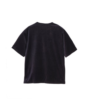 VELOUR HALF SLEEVE TEE