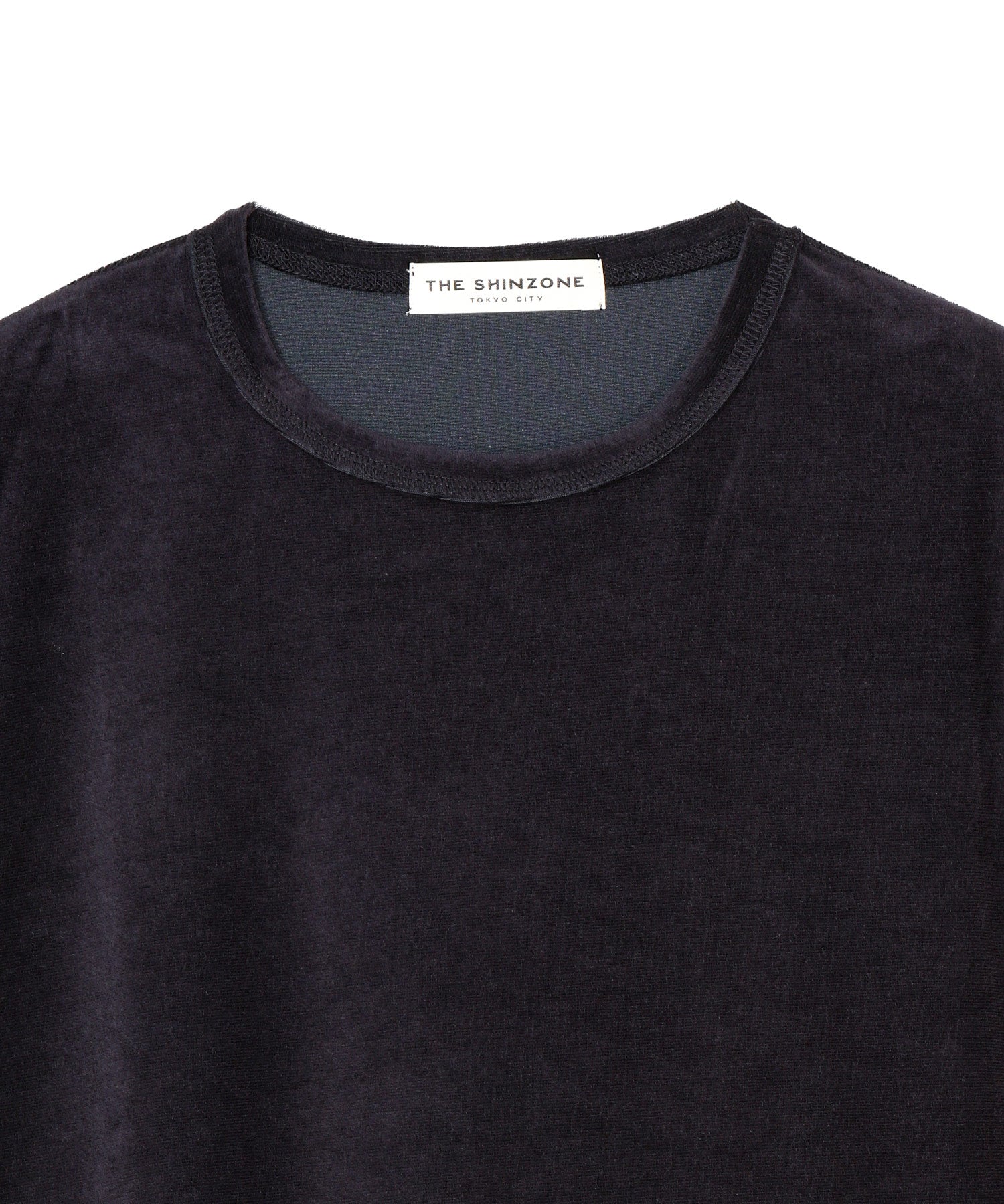 VELOUR HALF SLEEVE TEE