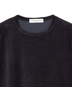 VELOUR HALF SLEEVE TEE