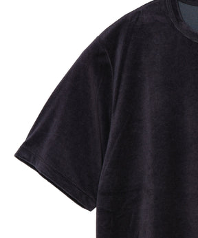 VELOUR HALF SLEEVE TEE