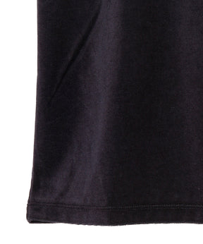 VELOUR HALF SLEEVE TEE