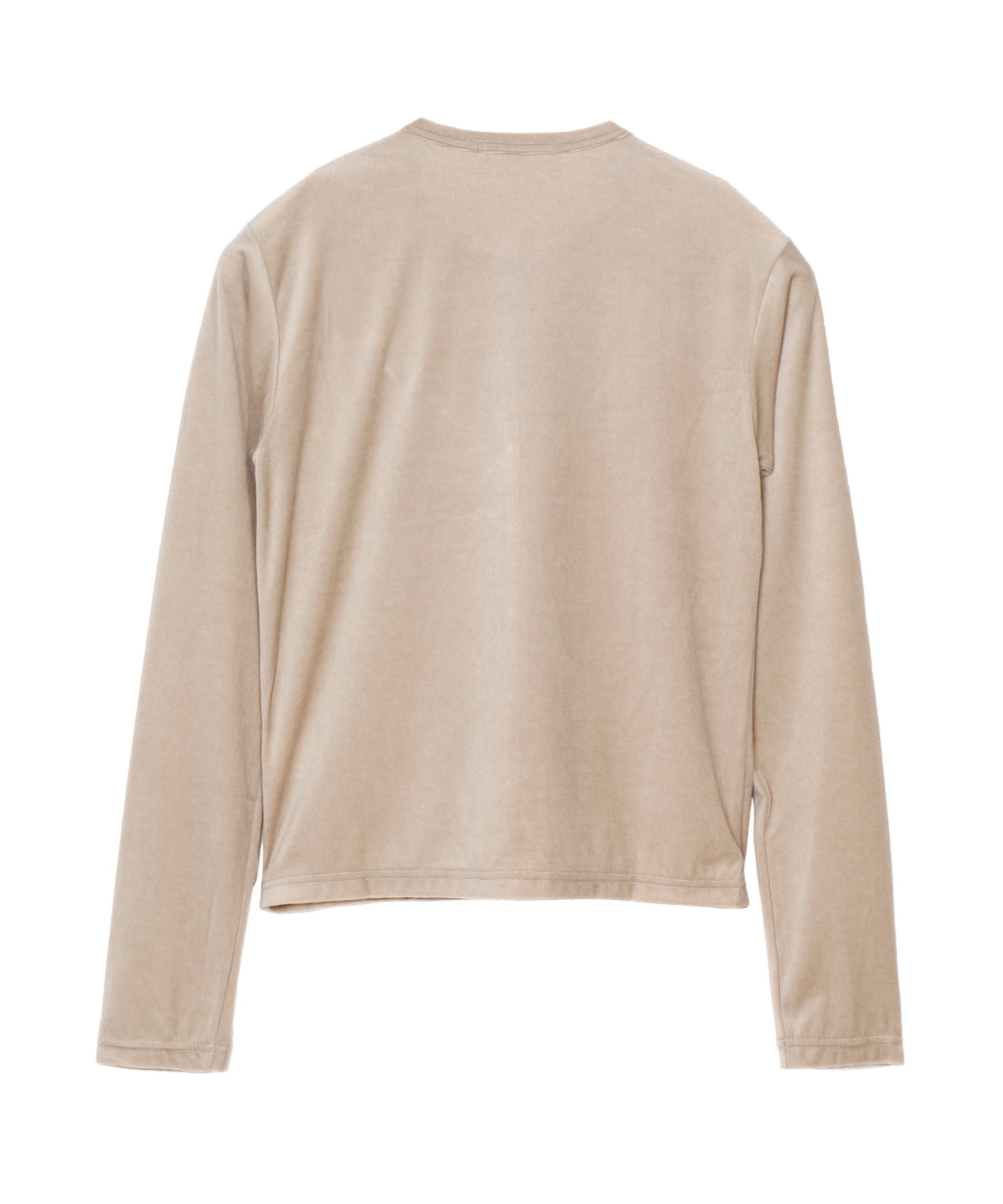 VELOUR CARDIGAN