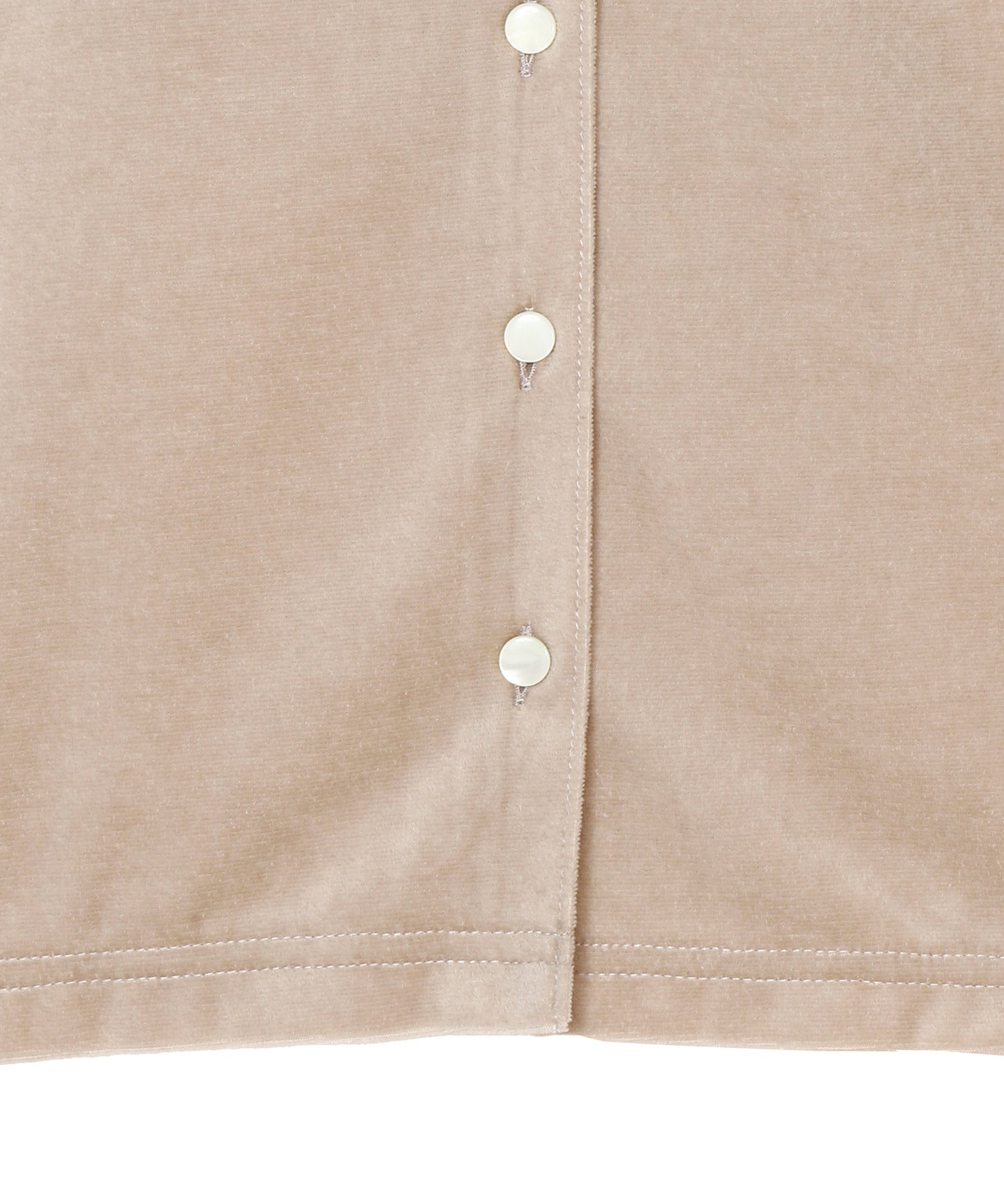 VELOUR CARDIGAN