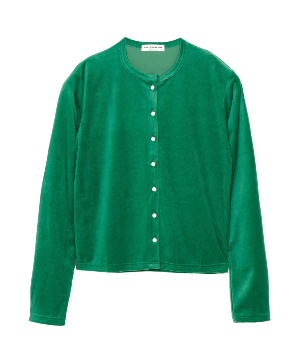 VELOUR CARDIGAN