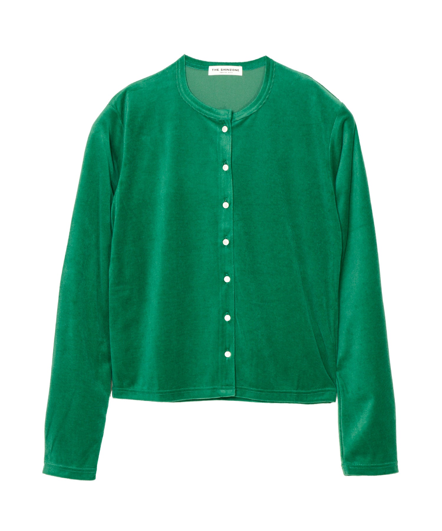 VELOUR CARDIGAN