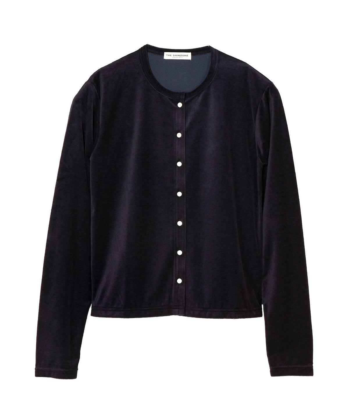 VELOUR CARDIGAN