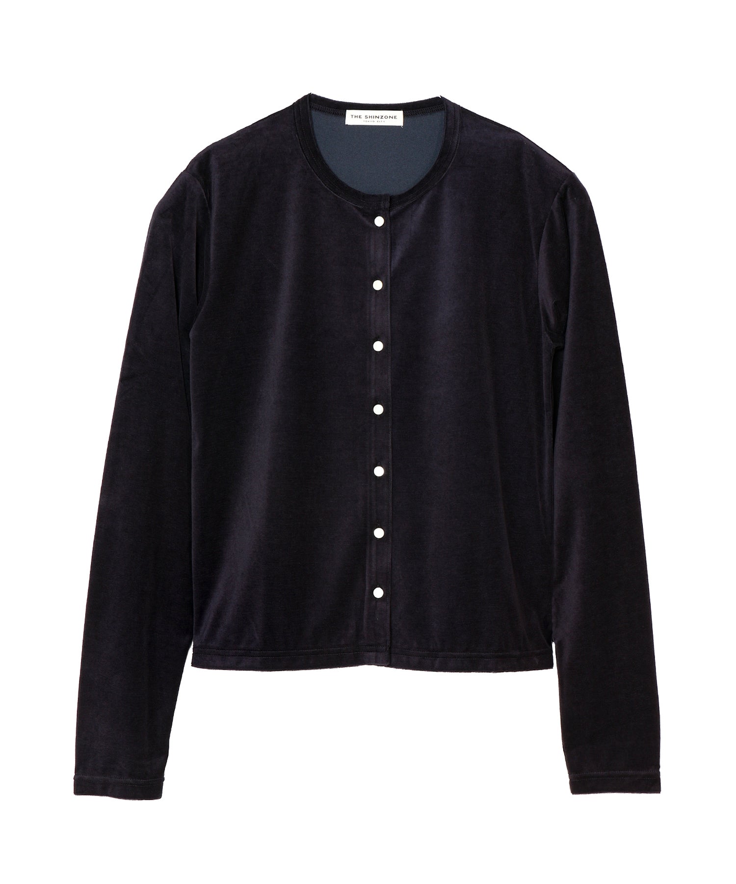 VELOUR CARDIGAN
