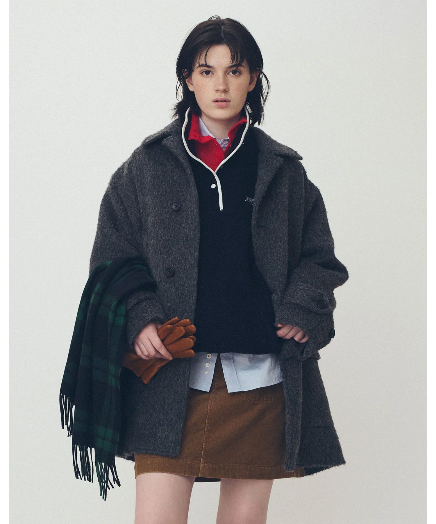 SNAP FLEECE PULLOVER