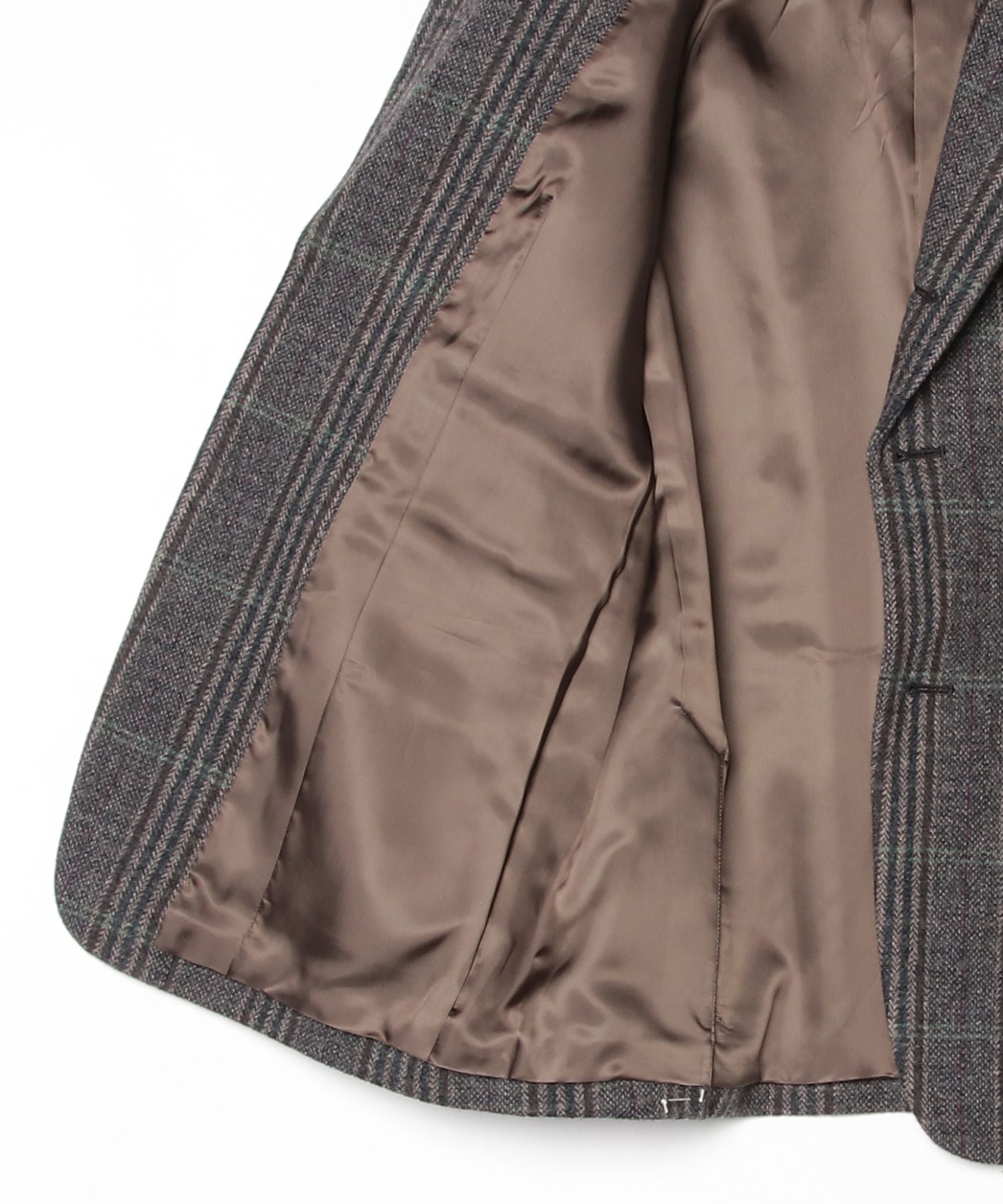 BRITISH WOOL CHECKED JACKET