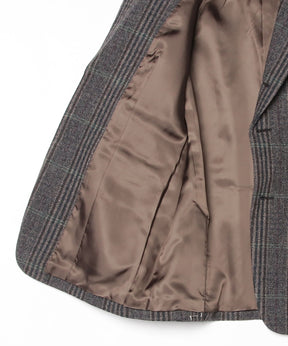 BRITISH WOOL CHECKED JACKET