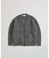 ALPACA SHAGGY KNIT CARDIGAN
