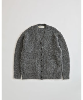ALPACA SHAGGY KNIT CARDIGAN