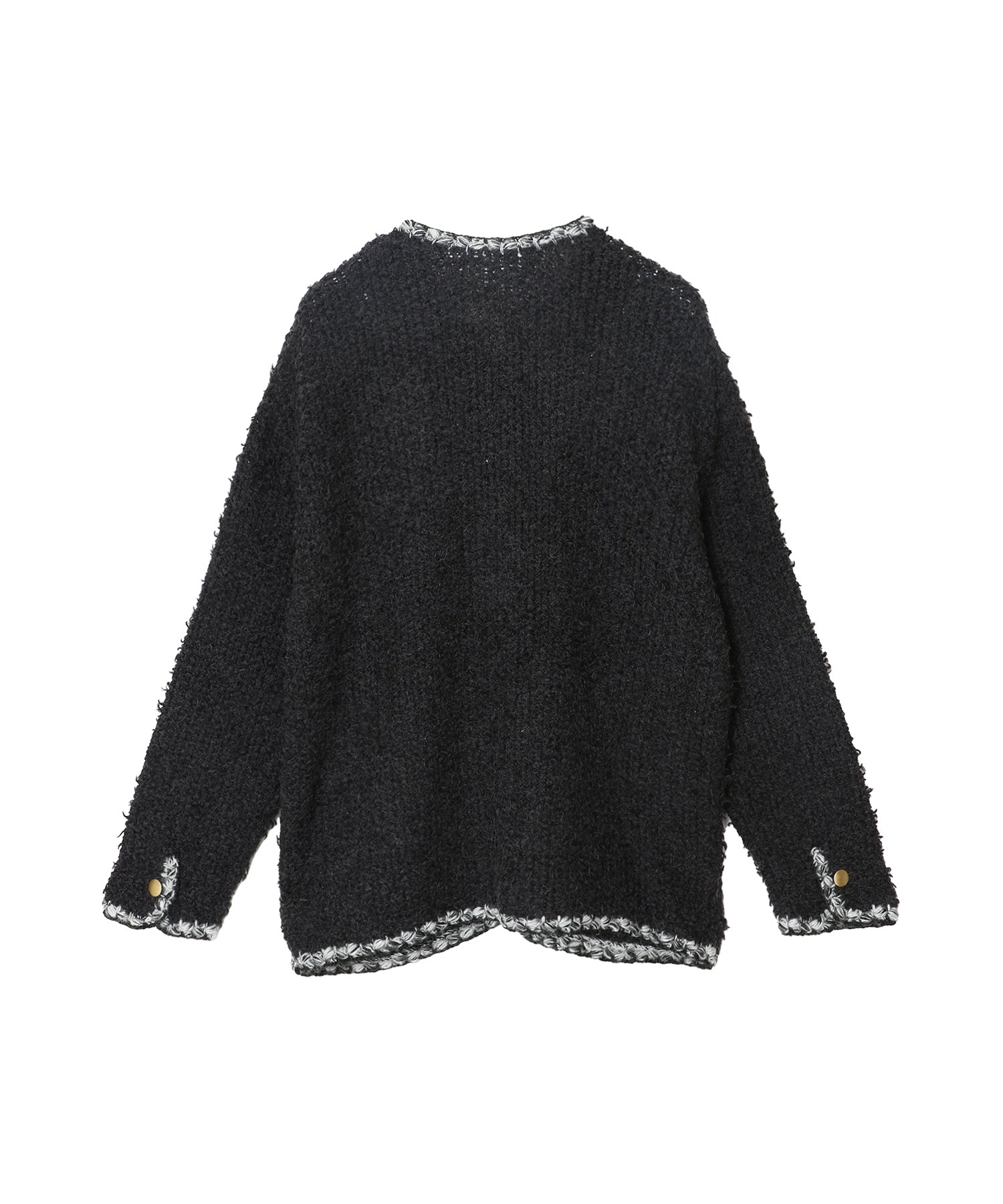TWEED KNIT CARDIGAN