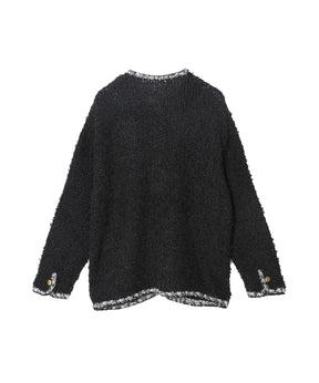 TWEED KNIT CARDIGAN