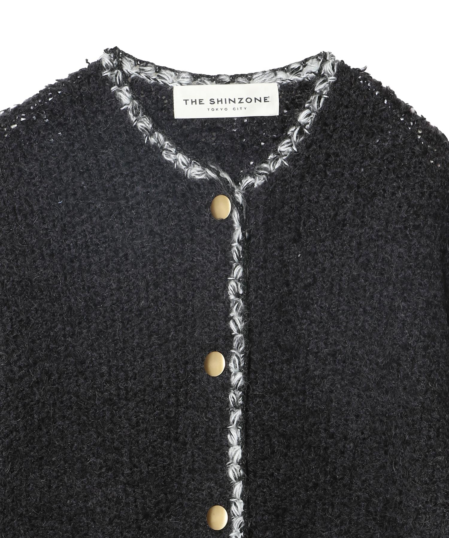 TWEED KNIT CARDIGAN