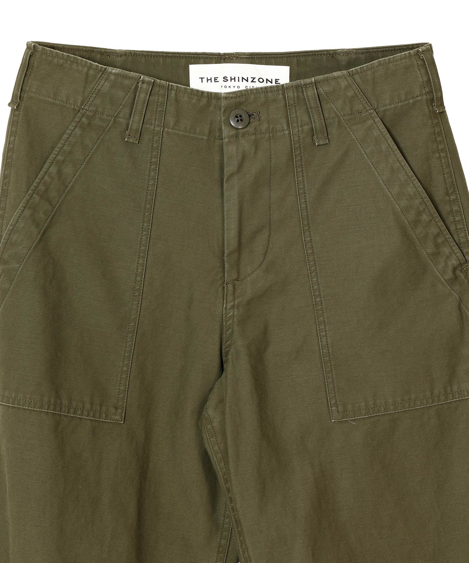 (WASHABLE) STRAIGHT BAKER PANTS