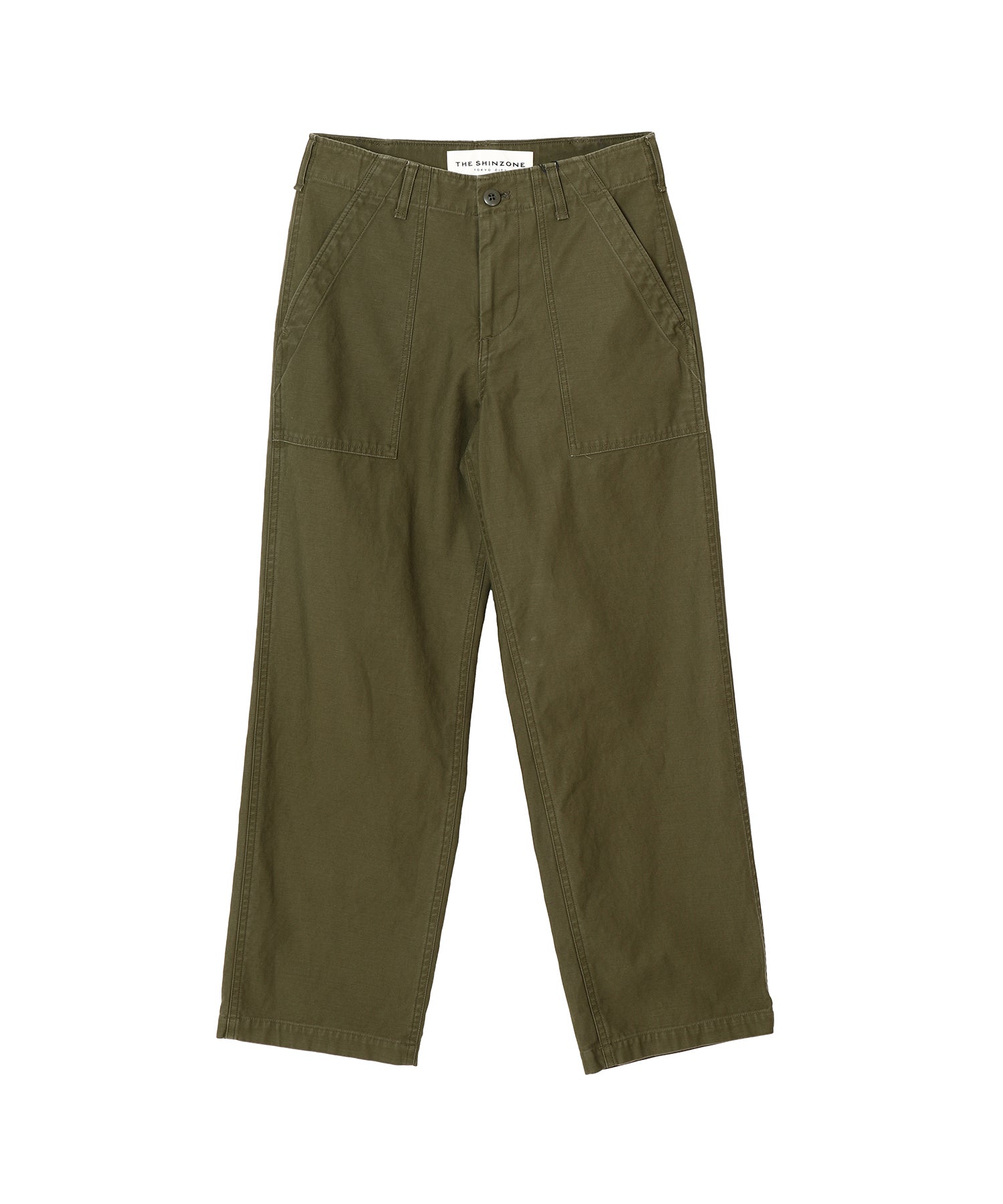 (WASHABLE) STRAIGHT BAKER PANTS