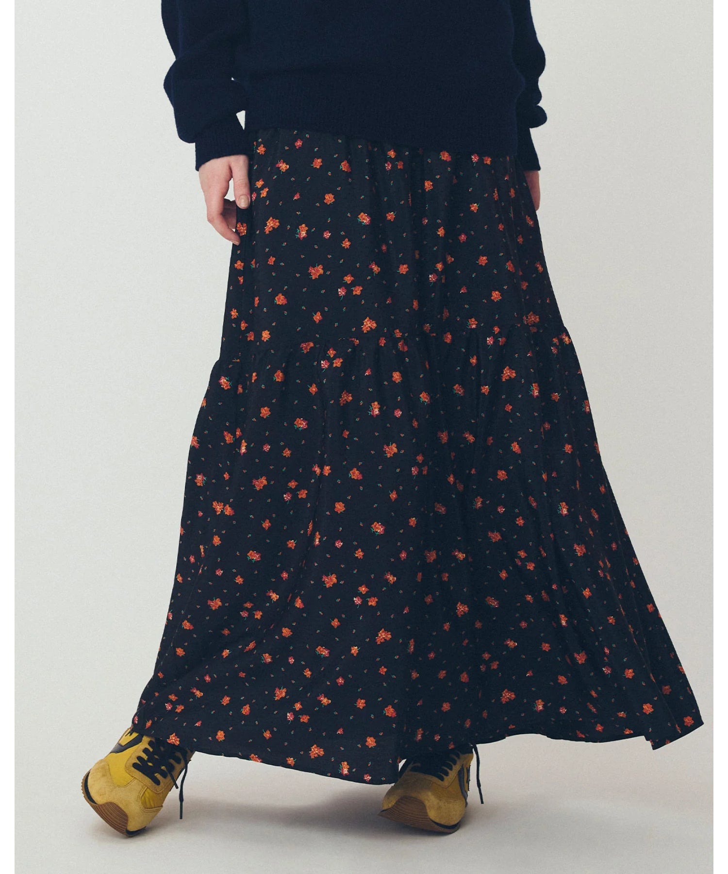 TINY BLOSSOM PRINTED SKIRT
