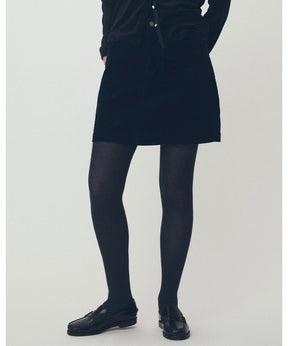 CORDUROY MINI SKIRT