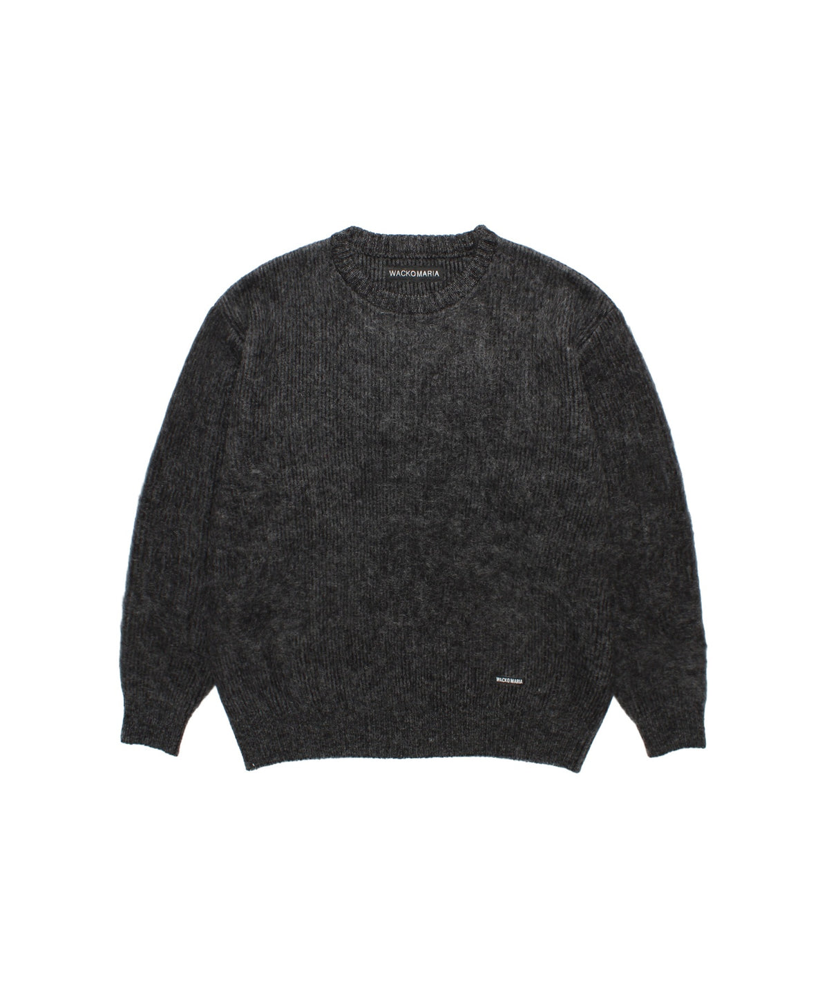 MULTI-COLOR MOHAIR KNIT SWEATER