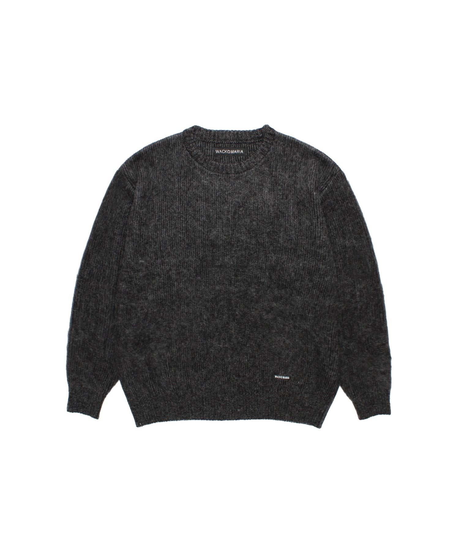 MULTI-COLOR MOHAIR KNIT SWEATER