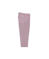 DOUBLE PLEATED CHINO TROUSERS