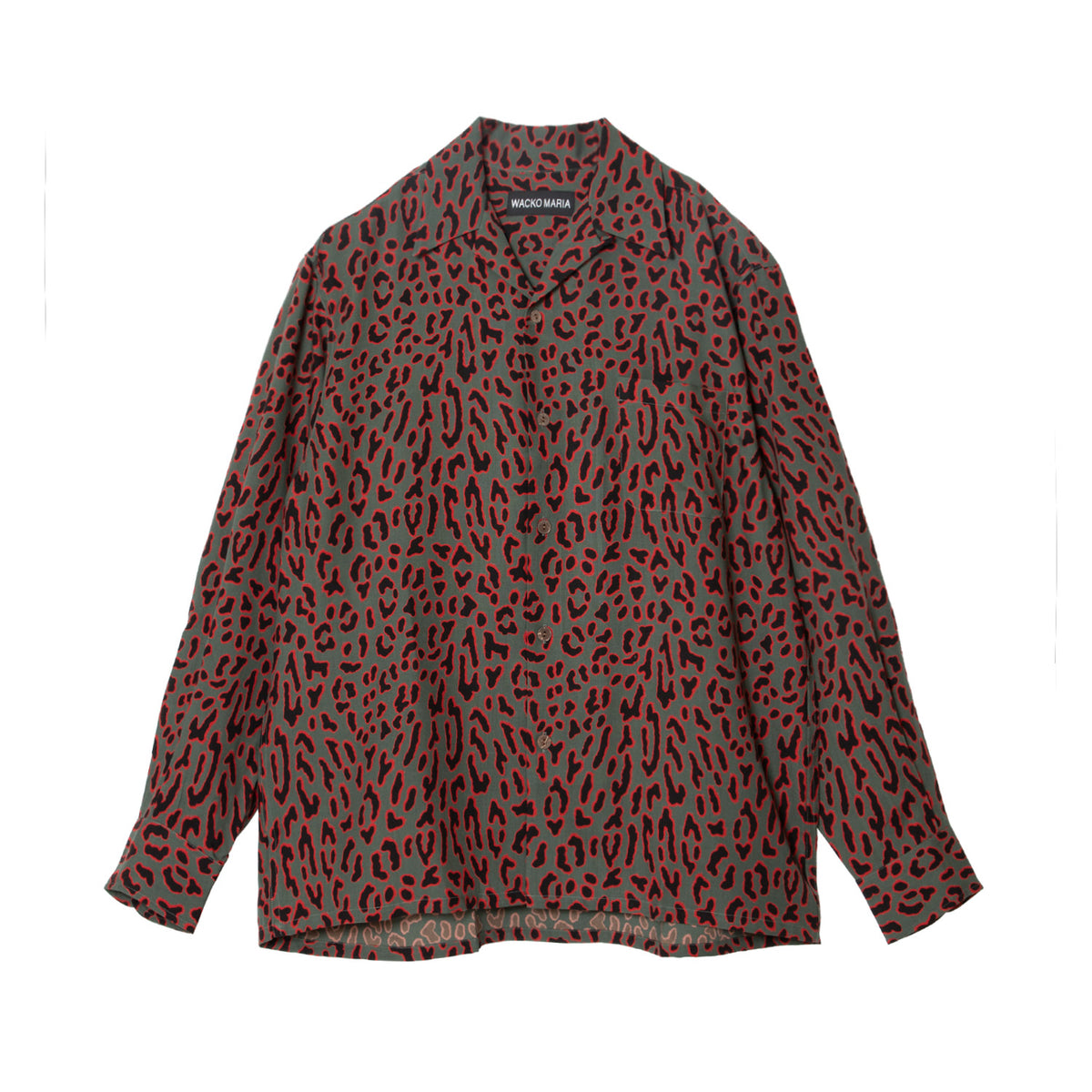 LEOPARD HAWAIIAN SHIRT - WACKO MARIA (ワコマリア) - tops (トップス