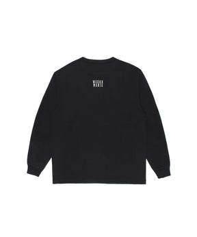 HEALTHKNIT / HENLEY NECK LONG SLEEVE T-SHIRT