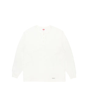 HEALTHKNIT / HENLEY NECK LONG SLEEVE T-SHIRT