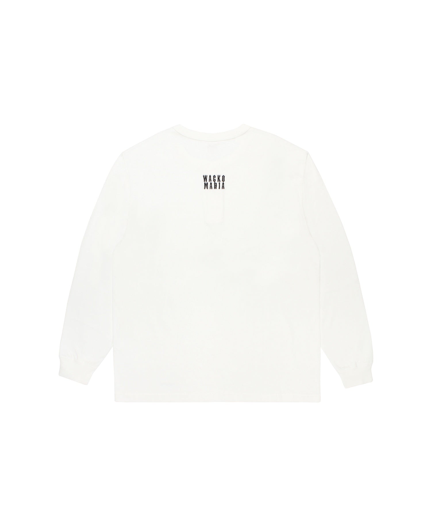 HEALTHKNIT / HENLEY NECK LONG SLEEVE T-SHIRT