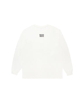 HEALTHKNIT / HENLEY NECK LONG SLEEVE T-SHIRT